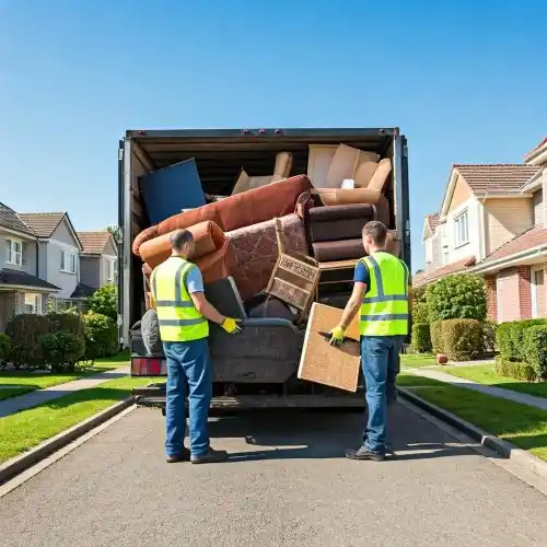 Een ervaren woningontruimer voert professioneel woningontruiming uit